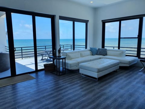 Deluxe Villa, Multiple Beds, Pool Access, Ocean View (Sea Front) | View from room