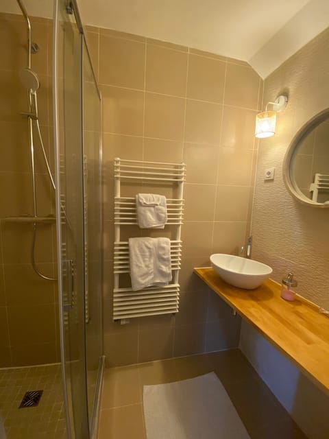 Double Room (Mongolfiere) | Bathroom | Shower, free toiletries, hair dryer, towels