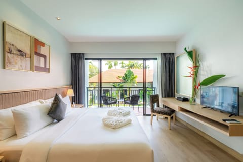 Deluxe Double Room, Pool View | View from room