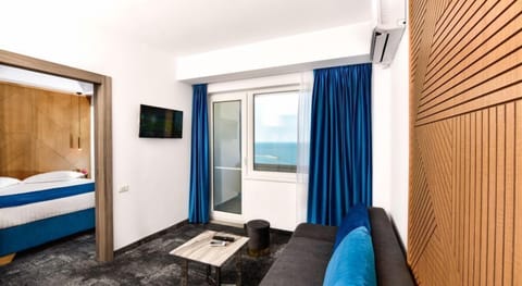 Sky Sea View Apartment | Minibar, in-room safe, soundproofing, free WiFi