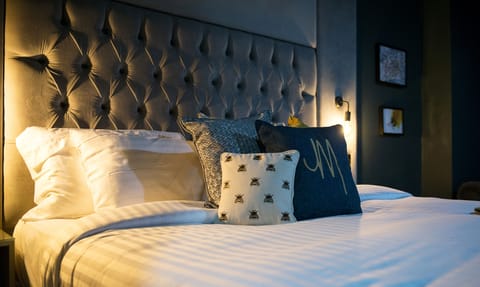 Deluxe Double Room (Basement) | Premium bedding, down comforters, memory foam beds, free minibar items