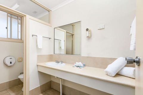 Executive Room, 1 Queen Bed | Bathroom | Free toiletries, hair dryer, towels