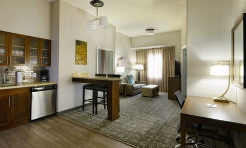 Suite, 2 Bedrooms, Kitchen | Individually furnished, desk, laptop workspace, blackout drapes