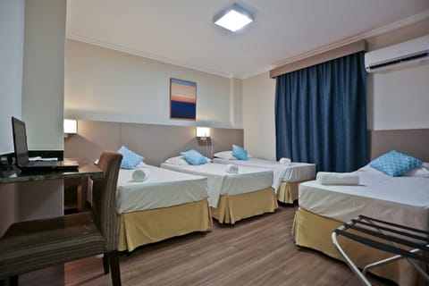 Luxury Quadruple Room | Minibar, in-room safe, desk, free WiFi