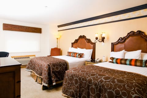 Executive Double Room, 2 Double Beds | Premium bedding, down comforters, in-room safe, desk