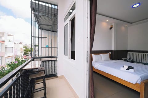 Double Room with Balcony | Premium bedding, memory foam beds, individually decorated