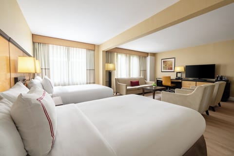 Junior Suite, 2 Queen Beds (Junior Two Queen Suite) | Premium bedding, in-room safe, desk, laptop workspace