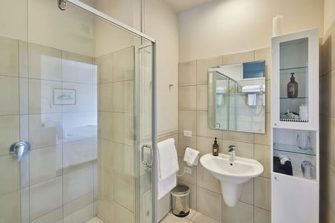 King Room Ostler | Bathroom | Designer toiletries, hair dryer, bathrobes, slippers