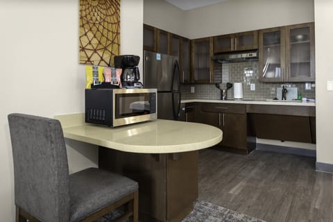 1 bedroom, desk, blackout drapes, iron/ironing board