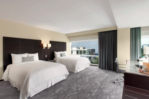 Deluxe Room, 2 Double Beds | Premium bedding, down comforters, pillowtop beds, in-room safe