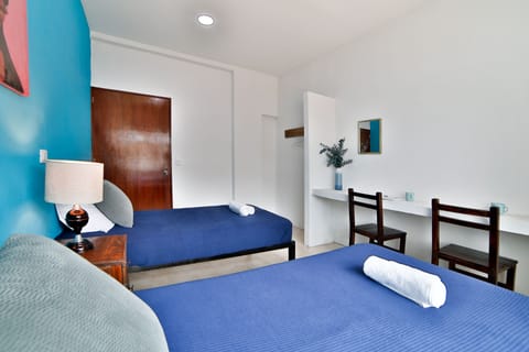 Economy Twin Room, 2 Twin Beds, Non Smoking | Free WiFi, bed sheets