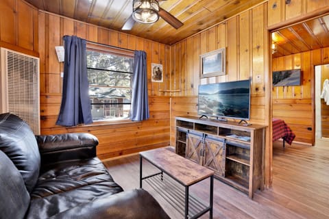 Cabin, Multiple Beds, Hot Tub, Mountain View (106) | Living area