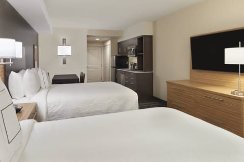 Studio, 2 Queen Beds, Non Smoking | Premium bedding, in-room safe, desk, blackout drapes