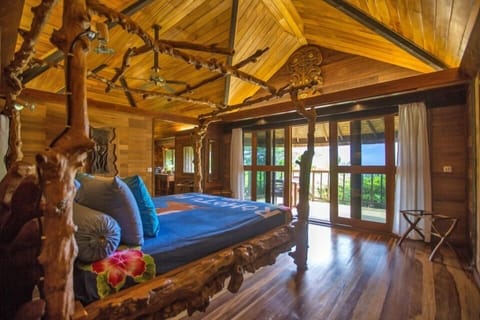 Superior Lagoon View Bungalow | Premium bedding, minibar, in-room safe, individually decorated