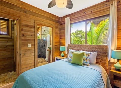 Jungle Lodge, 1 Bedroom | Premium bedding, individually decorated, individually furnished, desk