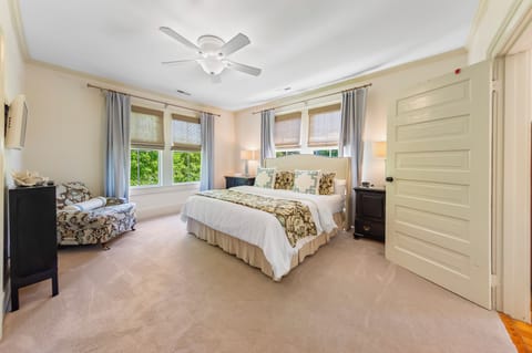 Grand Suite, 1 King Bed (The Caleb Bradham Suite) | Egyptian cotton sheets, premium bedding, individually decorated