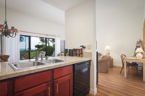 Condo, 1 Bedroom, Ocean View | Private kitchen | Fridge, microwave, coffee/tea maker, toaster