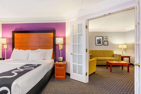 Suite, 1 King Bed, Non Smoking | Premium bedding, pillowtop beds, desk, iron/ironing board