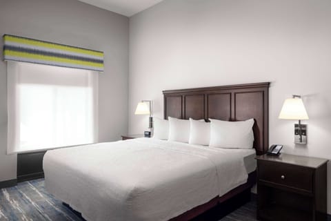 Suite, 1 King Bed, Accessible, Non Smoking | Premium bedding, down comforters, in-room safe, individually decorated