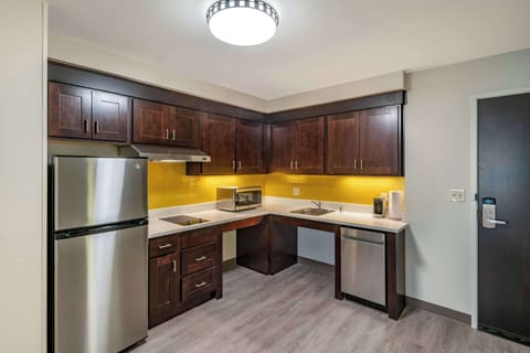 Suite, 2 Queen Beds, Accessible, Non Smoking | Desk, laptop workspace, iron/ironing board, free WiFi