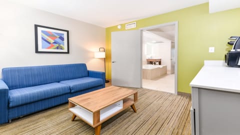 Suite, 1 Bedroom | 1 bedroom, in-room safe, desk, iron/ironing board