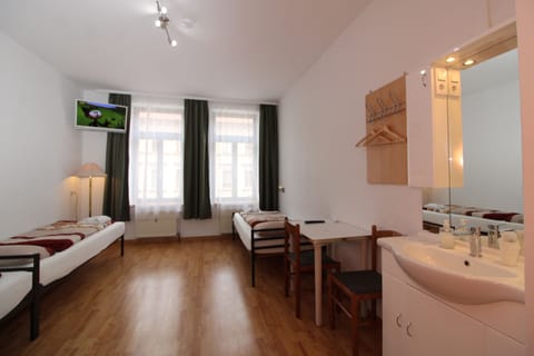 Economy Triple Room, Non Smoking, Shared Bathroom | Desk, laptop workspace, soundproofing, free WiFi