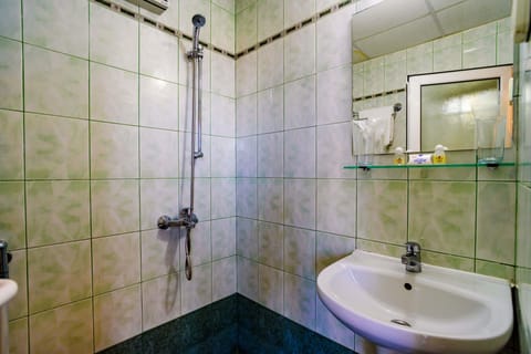 Double or Twin Room | Bathroom | Shower, free toiletries, towels, toilet paper