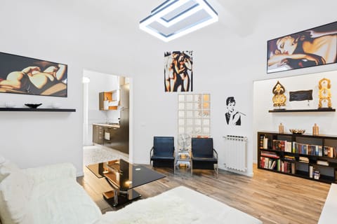 Apartment, 2 Bedrooms | Living room | Flat-screen TV