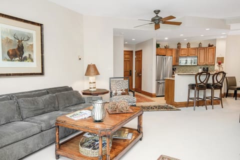 Family Condo | Living area | Flat-screen TV, Netflix, Hulu, streaming services