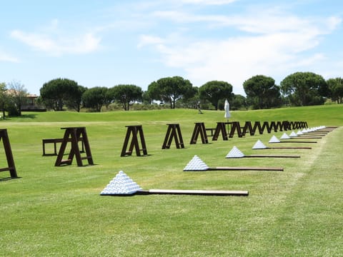 Indoor golf driving range