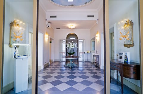 Interior entrance