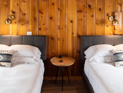 The Cabin Suite | Blackout drapes, iron/ironing board, free WiFi, bed sheets