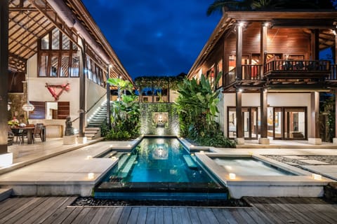 Front of property - evening/night