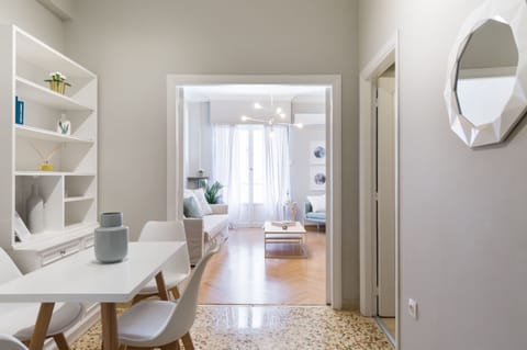 Apartment, 1 Bedroom (Acropolis Heart in Plaka) | Living area | 43-inch Smart TV with satellite channels, TV, Netflix