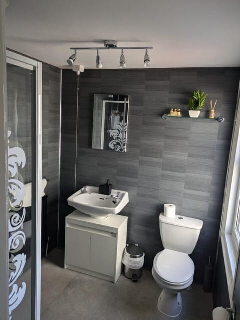 Classic Double Room (4) | Bathroom | Shower, free toiletries, hair dryer, towels