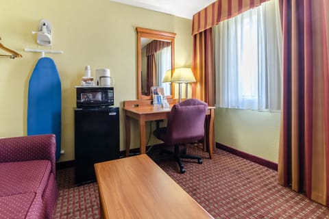 Suite, 2 Queen Beds, Non Smoking | In-room safe, desk, iron/ironing board, free cribs/infant beds