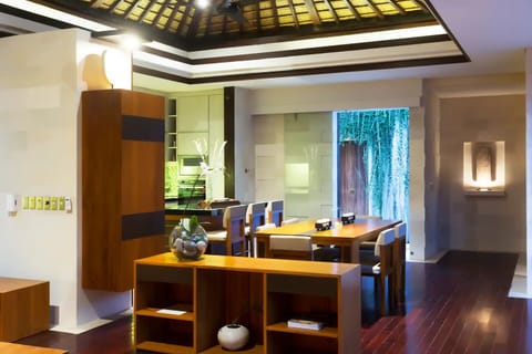 Luxury Villa, 2 Bedrooms, Private Pool | Living area | Flat-screen TV