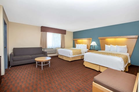 Standard Room, 2 Queen Beds | In-room safe, desk, iron/ironing board, free WiFi