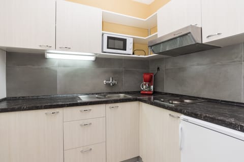 Classic Apartment (for 2+2 persons) | Private kitchen | Fridge, microwave, stovetop, coffee/tea maker