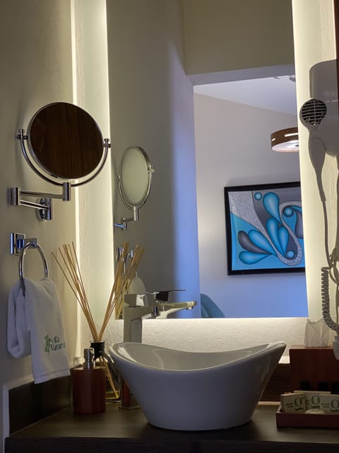 Superior Double Room | Bathroom | Shower, free toiletries, hair dryer, bathrobes