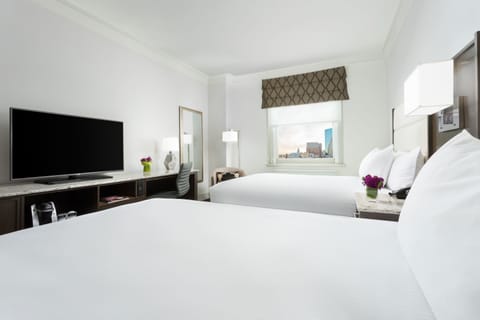 Deluxe Room, 2 Double Beds | Egyptian cotton sheets, premium bedding, pillowtop beds, in-room safe