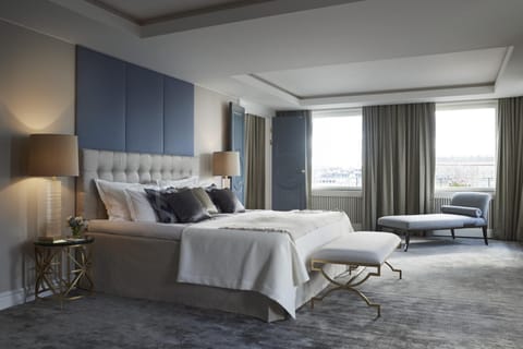 Presidential Suite, Harbor View (Princess Lilian) | Egyptian cotton sheets, premium bedding, down comforters, pillowtop beds