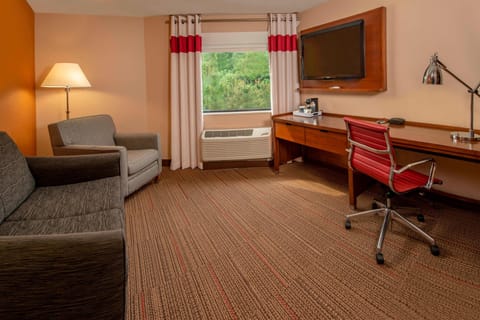 Suite, 1 Bedroom | In-room safe, desk, laptop workspace, iron/ironing board