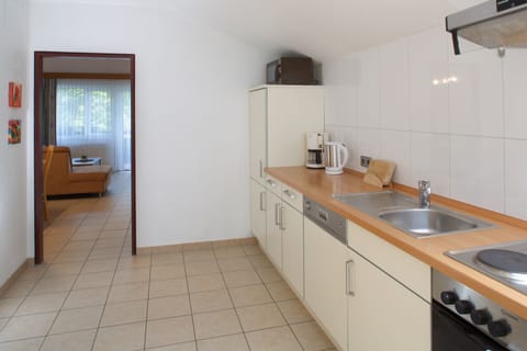 Grand Apartment | Private kitchen | Fridge, stovetop, coffee/tea maker, electric kettle