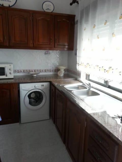 Apartment, 2 Bedrooms, Terrace | Private kitchen | Full-size fridge, microwave, oven, stovetop