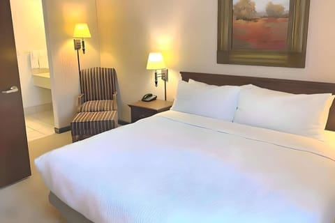 Standard Room, 1 King Bed, Non Smoking | Premium bedding, in-room safe, desk, laptop workspace