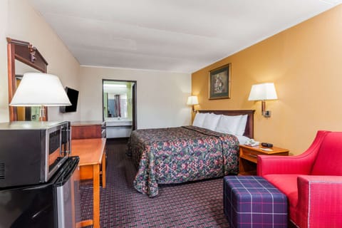 Desk, blackout drapes, iron/ironing board, free cribs/infant beds