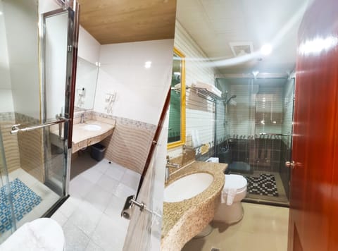 Basic Double Room, Non Smoking | Bathroom | Shower, free toiletries, hair dryer, slippers