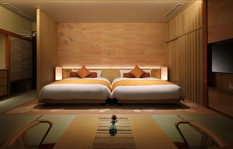 Japanese Western Room, Non Smoking (Concept Floor) | Down comforters, in-room safe, individually decorated