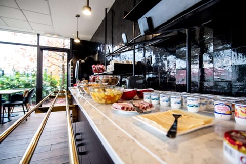 Daily buffet breakfast (EUR 13 per person)